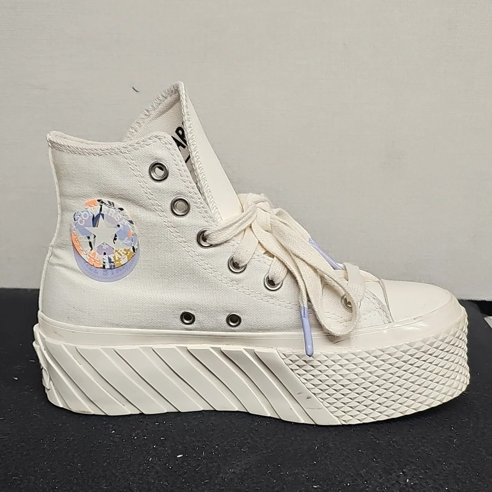 CONVERSE CTAS LIFT 2X PLATFORM SNEAKERS BFPM-03-027 - Picture 10 of 13